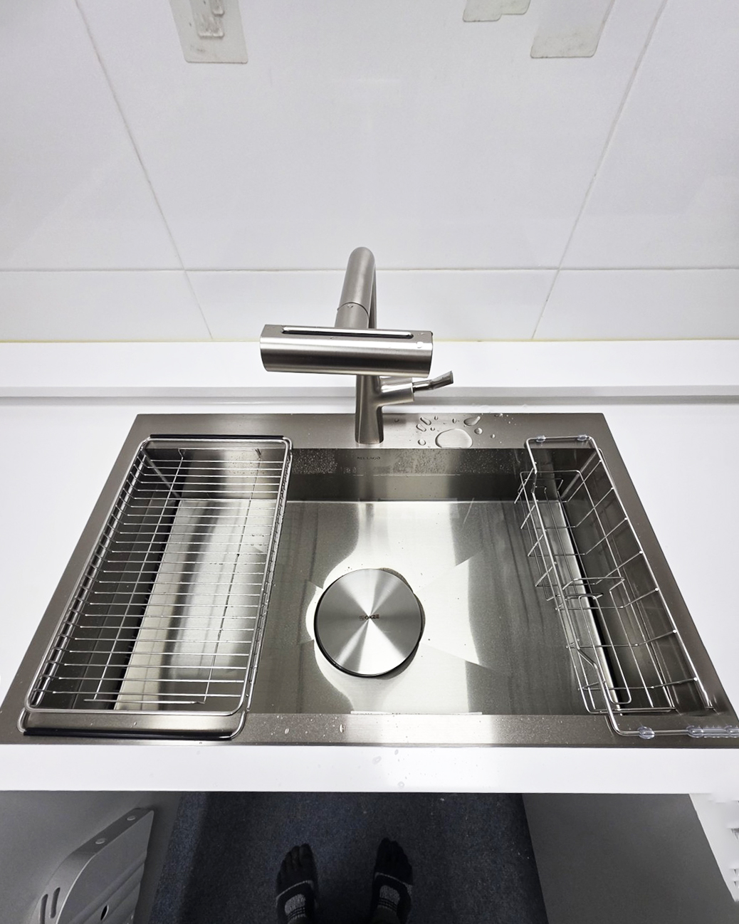 안양 동안구 사각싱크볼 & 배수구·수전교체 시공 후