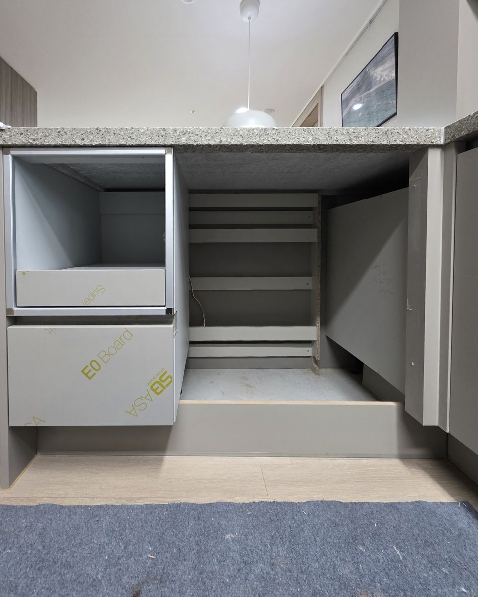 의왕 주방 밥솥장 맞춤제작, 식세기장 공간 리폼 시공 후